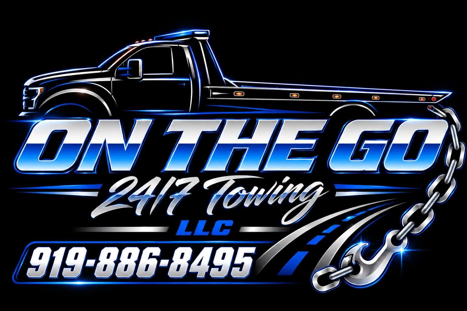 On The Go 24/7 Towing LLC logo